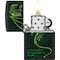 Zippo 2022N Zippo Price Fighter 218-Cyberpunk Dragon Design Black Matte ZIP-48497 - alternate 2